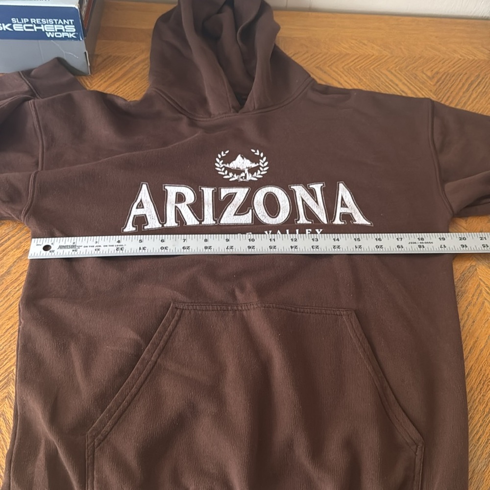Arizona Jean Company Men's Brown Hoodie - Picture 5 of 6